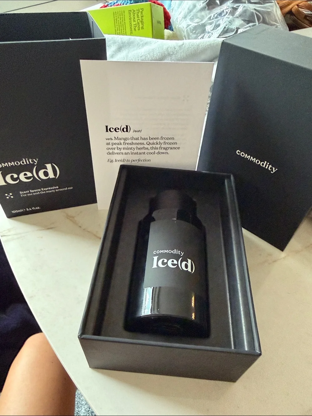 Commodity Ice(d) Expressive Scent Space EDP 3.4 oz